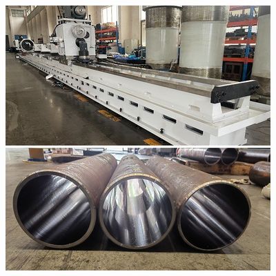 SRB9000/350NC2W হাইড্রোলিক স্কিভিং এবং রোলার মেশিন Ra 0.2um পৃষ্ঠের রুক্ষতা