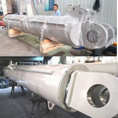 কাস্টম হাইড্রোলিক সিলিন্ডার 360mm স্ট্রোক সহ