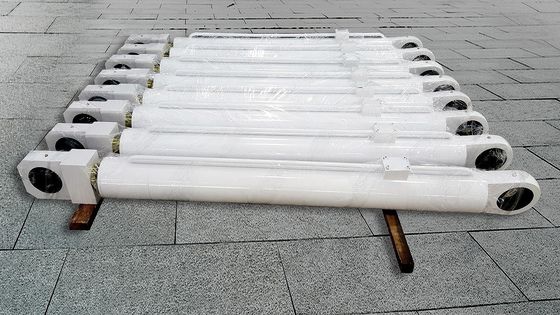 খাঁজ ব্যাসার্ধ 90mm ডিম্পিং হাইড্রোলিক সিলিন্ডার