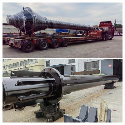 240mm/min স্পিড কাস্টিং সিলিন্ডার লেজার আবরণ উল্লম্ব জলবাহী সিলিন্ডার