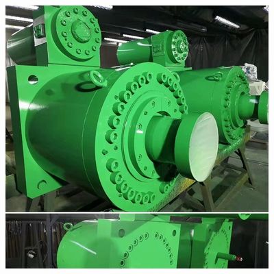 চাপযুক্ত স্টিল মিল হাইড্রোলিক সিলিন্ডার 370mm স্ট্রোক চাপ হাইড্রোলিক সিলিন্ডার
