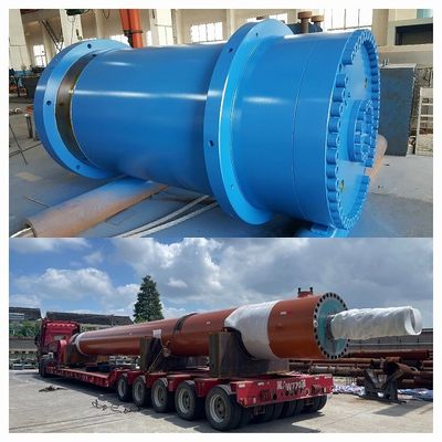 সর্বোচ্চ খাঁজ ব্যাসার্ধ 750mm সঙ্গে মধ্যবর্তী ল্যাডল সিলিন্ডার উত্তোলন